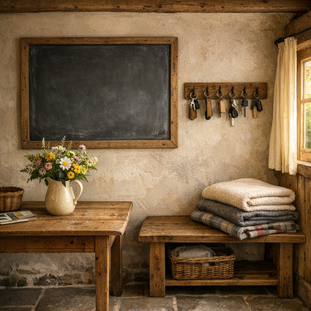 Ankommensraum für Gäste, A room where guests can arrive