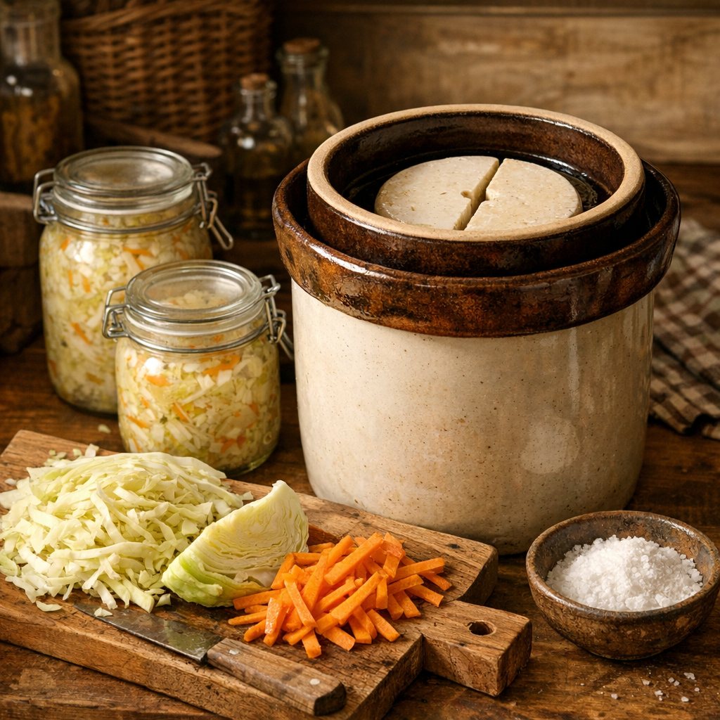 Einlegen und Fermentieren, Pickling and fermenting