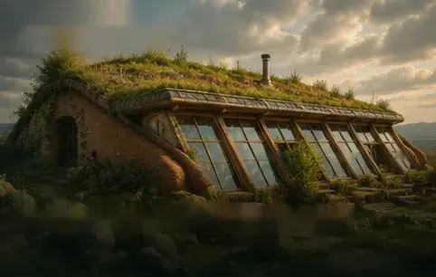 Earthships und Naturhäuser